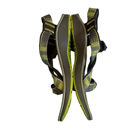 EUC Chacos Green/Gray Strappy Sandals - Picture 5 of 7